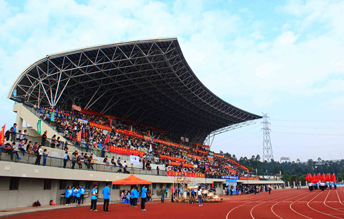 2014年体育节暨第十一届田径运动会隆重开幕
